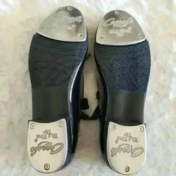 Capezio Kids Girls Jr Tyette Tap Shoe - Picture 7 of 7